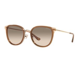 authentic COACH metal frame brown sunglasses 🕶️